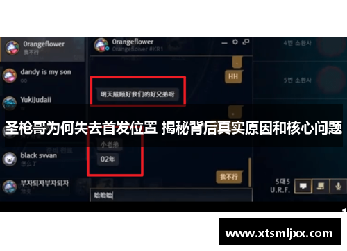 圣枪哥为何失去首发位置 揭秘背后真实原因和核心问题